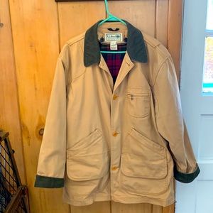 Men’s size Large Field Coat with Flannel Liner.